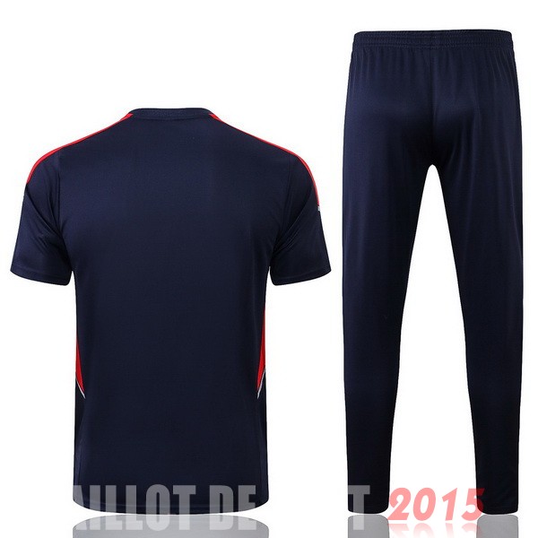 Maillot De Foot Entrainement Ensemble Complet Bayern Munich 22/23 Noir Rouge