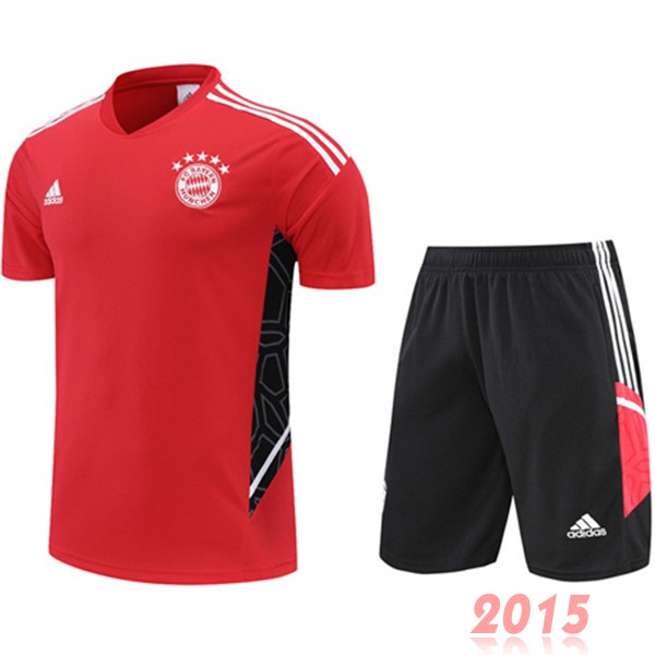 Maillot De Foot Entrainement Ensemble Complet Bayern Munich 22/23 Rouge I Noir