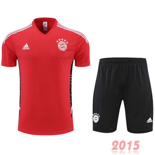 Maillot De Foot Entrainement Ensemble Complet Bayern Munich 22/23 Rouge I Noir