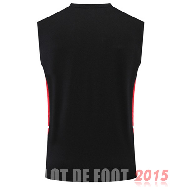 Maillot De Foot Entrainement Sans Manches Bayern Munich 22/23 Noir II Rouge