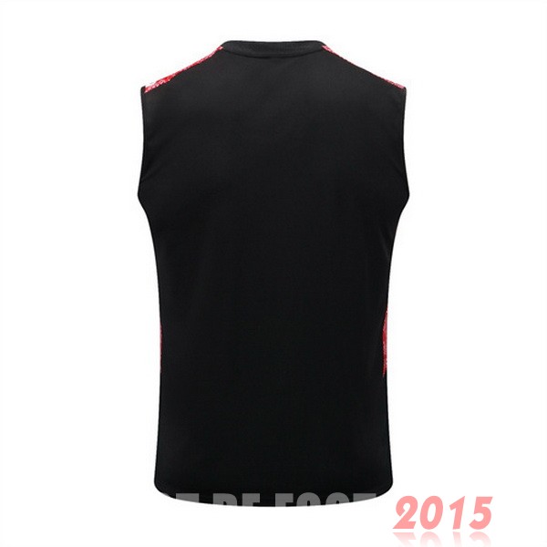 Maillot De Foot Entrainement Sans Manches Bayern Munich 22/23 Noir I Rouge