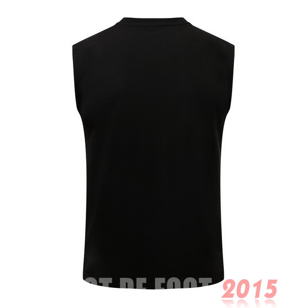 Maillot De Foot Entrainement Sans Manches Bayern Munich 22/23 Noir Rouge