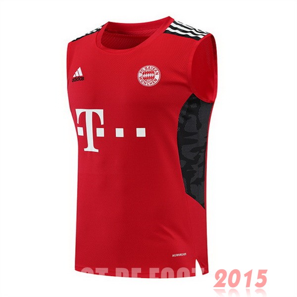 Maillot De Foot Entrainement Sans Manches Bayern Munich 22/23 Rouge