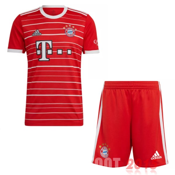 Maillot De Foot Domicile Conjunto De Enfant Bayern Munich 22/23 Rouge