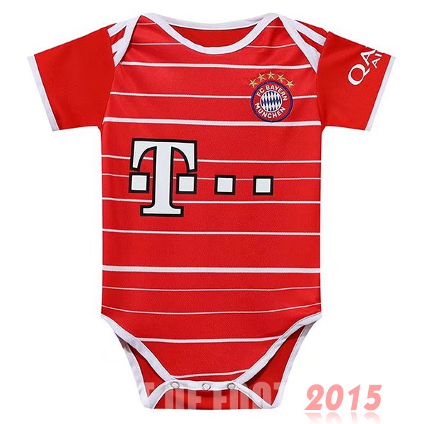 Maillot De Foot Domicile Onesies Enfant Bayern Munich 22/23 Rouge