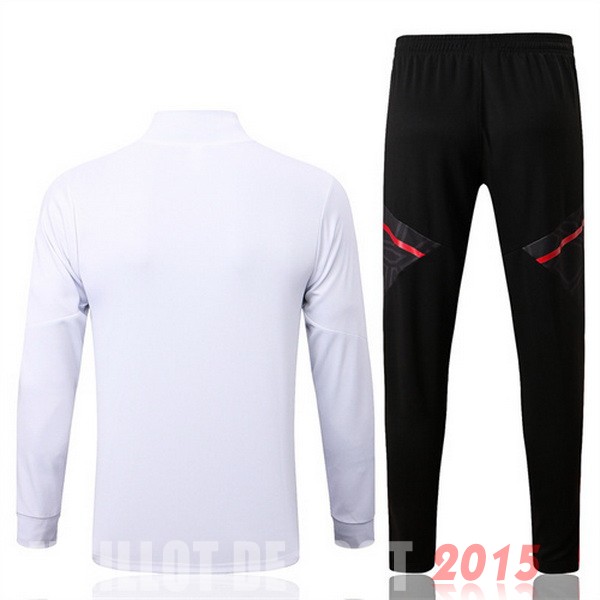 Maillot De Foot Survêtements Enfant Bayern Munich 22/23 Blanc I Noir