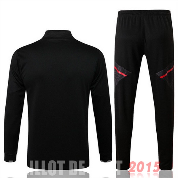 Maillot De Foot Survêtements Enfant Bayern Munich 22/23 Noir I Rouge