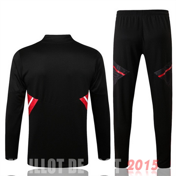 Maillot De Foot Survêtements Enfant Bayern Munich 22/23 Noir Rouge