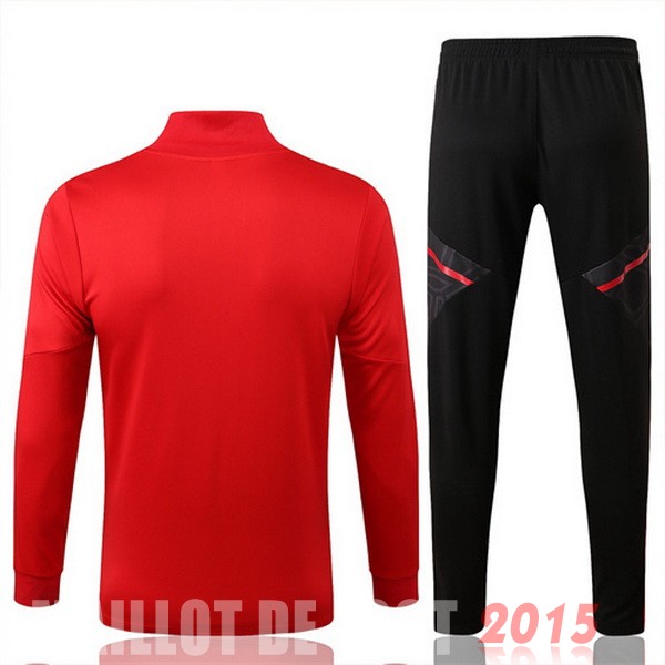 Maillot De Foot Survêtements Enfant Bayern Munich 22/23 Rouge I Noir