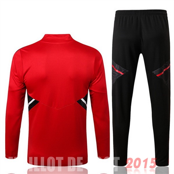 Maillot De Foot Survêtements Enfant Bayern Munich 22/23 Rouge Noir