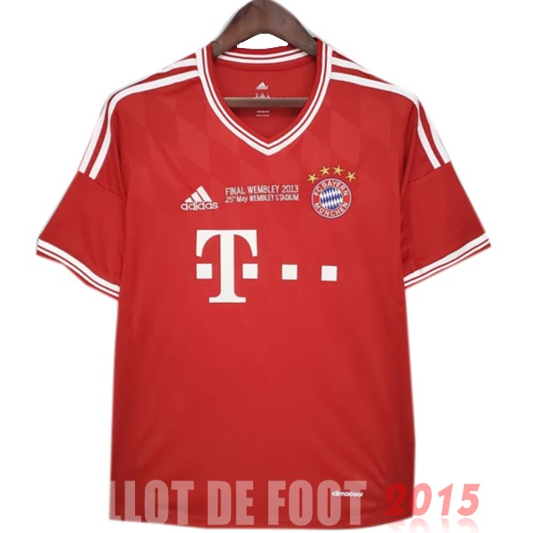 Maillot De Foot Domicile Maillot Bayern Munich Rétro 2013 2014 I Rouge