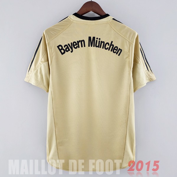 Maillot De Foot Exterieur Maillot Bayern Munich Rétro 2014 2015 Jaune