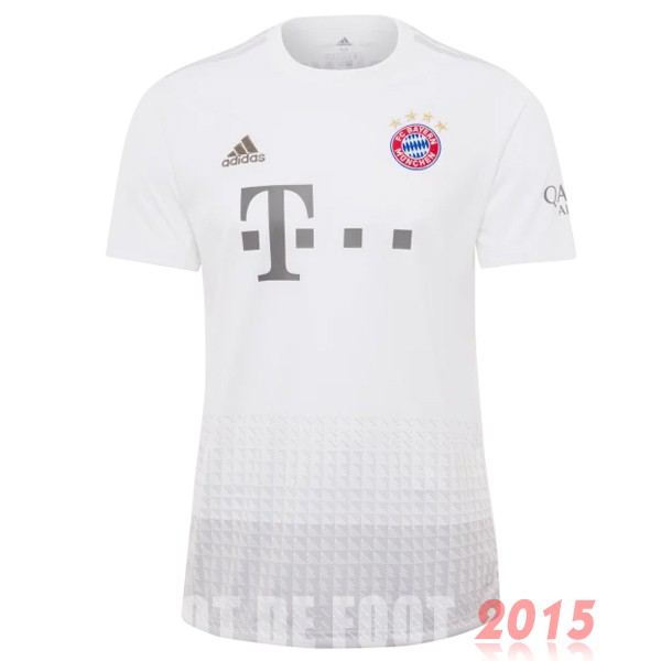 Maillot De Foot Exterieur Maillot Bayern Munich Rétro 2019 2020 Blanc