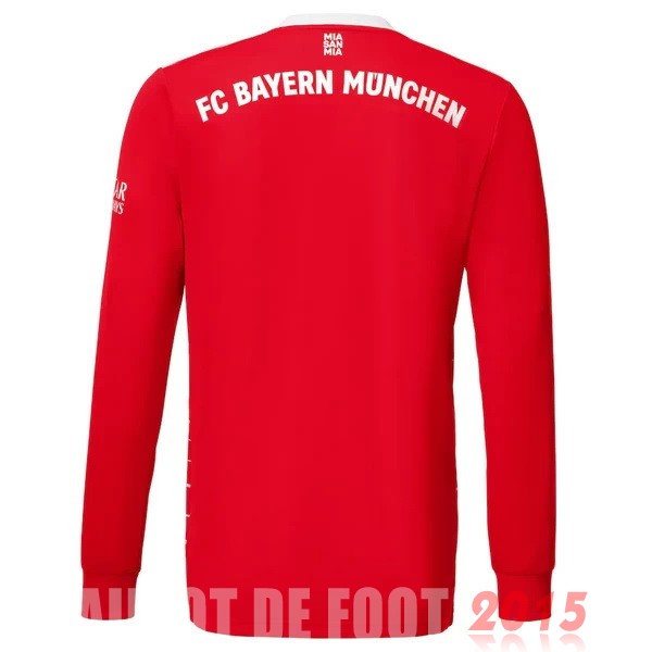 Maillot De Foot Thailande Domicile Manches Longues Bayern Munich 22/23 Rouge