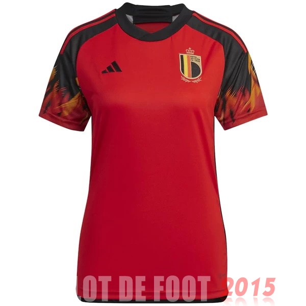 Maillot De Foot Domicile Maillot Femme Belgique 2022 Rouge