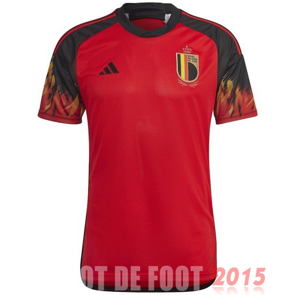 Maillot De Foot Domicile Maillot Belgique 2022 Rouge