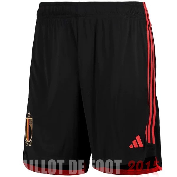 Maillot De Foot Domicile Pantalon Belgique 2022 Noir