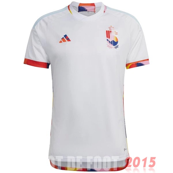 Maillot De Foot Exterieur Maillot Belgique 2022 Blanc