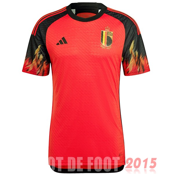 Maillot De Foot Thailande Joueurs Domicile Maillot Belgique 2022 Rouge