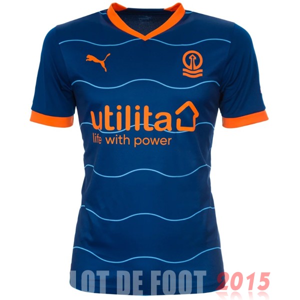 Maillot De Foot Thailande Third Maillot Blackpool 22/23 Bleu