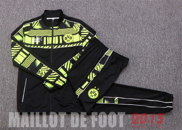Maillot De Foot Survêtements Borussia Dortmund 22/23 Noir I Jaune