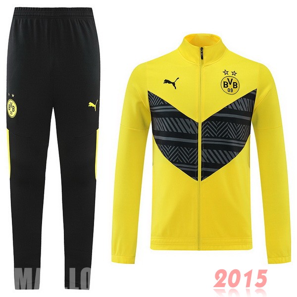 Maillot De Foot Survêtements Borussia Dortmund 22/23 Noir Jaune