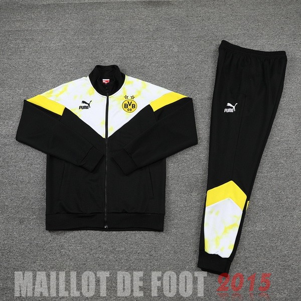 Maillot De Foot Survêtements Borussia Dortmund 22/23 Noir Jaune Blanc