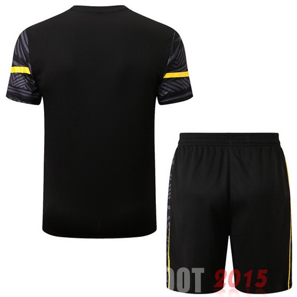 Maillot De Foot Entrainement Ensemble Complet Borussia Dortmund 22/23 Gris I Jaune