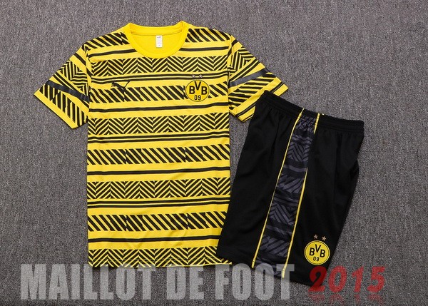 Maillot De Foot Entrainement Ensemble Complet Borussia Dortmund 22/23 Jaune Noir