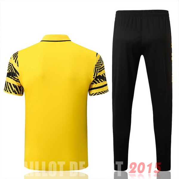 Maillot De Foot Ensemble Complet Polo Borussia Dortmund 22/23 Jaune Noir