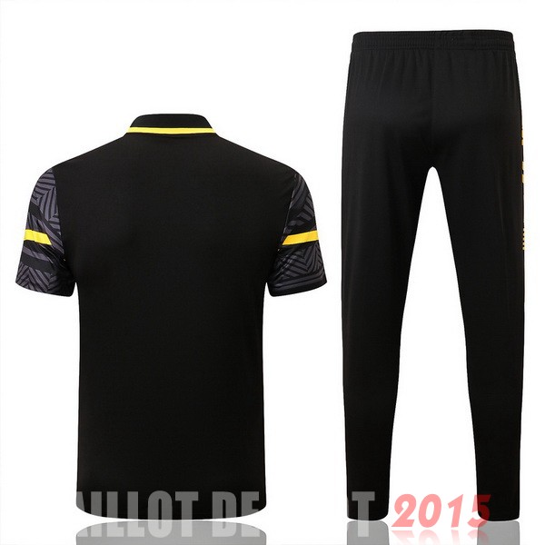 Maillot De Foot Ensemble Complet Polo Borussia Dortmund 22/23 Noir I Jaune