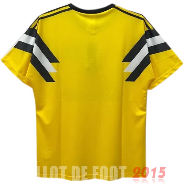 Maillot De Foot Domicile Maillot Borussia Dortmund Rétro 1989 Jaune