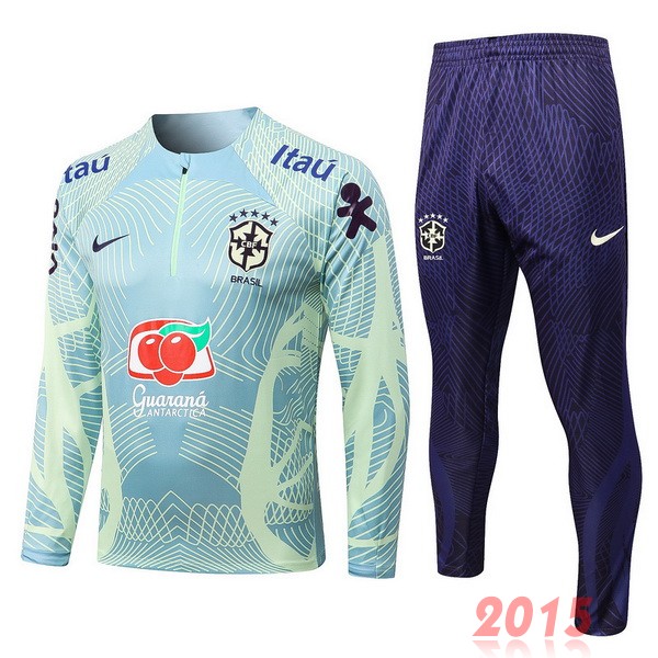 Maillot De Foot Survêtements Brésil 2022 Vert I Clair