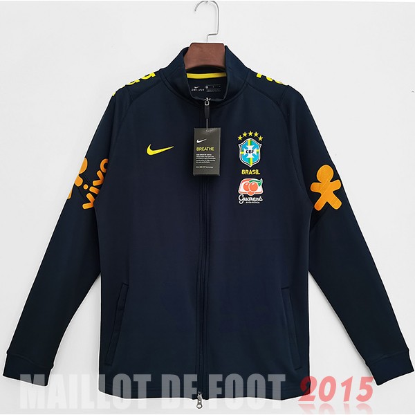 Maillot De Foot Veste Brésil 2022 Noir