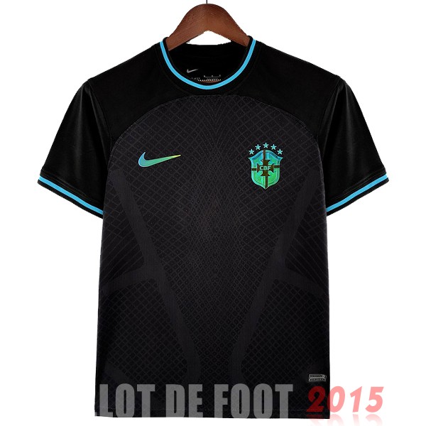 Maillot De Foot Entrainement Brésil 2022 Noir