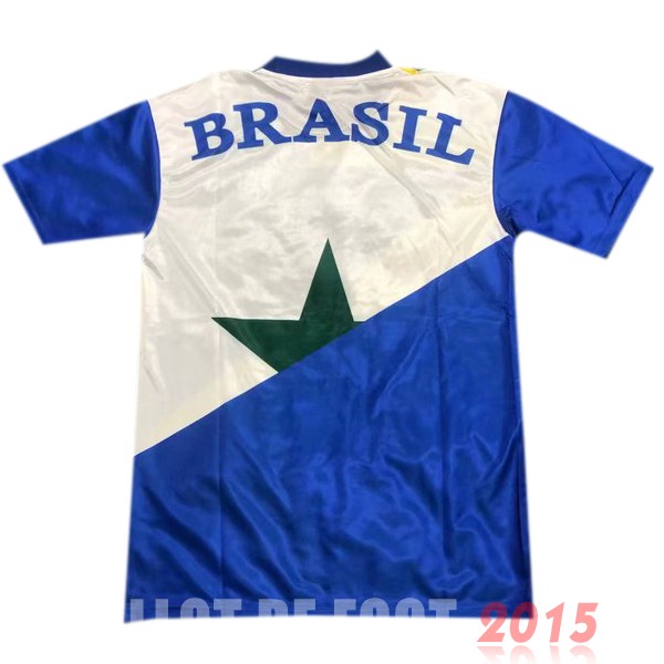 Maillot De Foot Exterieur Maillot Brésil Rétro 1991 1994 Bleu