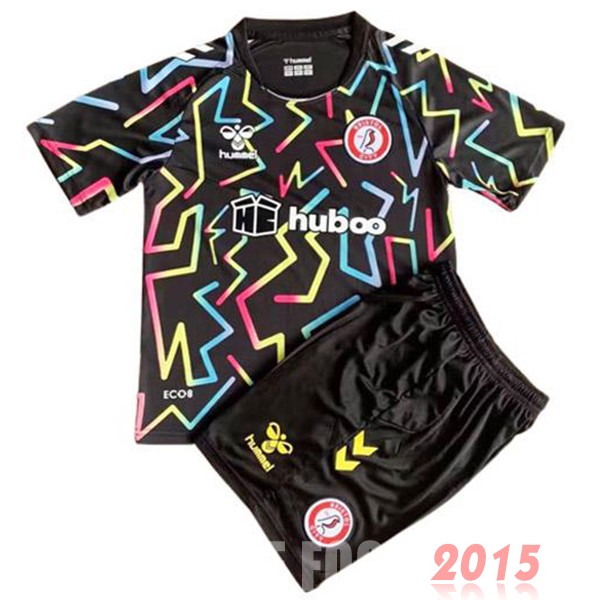 Maillot De Foot Gardien Conjunto De Enfant Bristol City 22/23 Noir