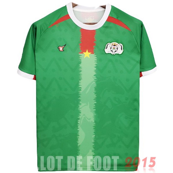 Maillot De Foot Thailande Domicile Maillot Burkina Faso 2022 Vert