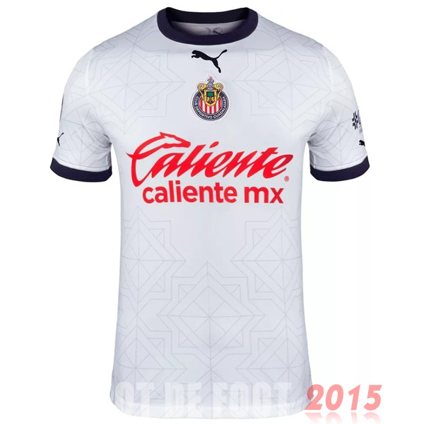 Maillot De Foot Exterieur Maillot CD Guadalajara 22/23 Blanc