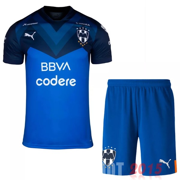 Maillot De Foot Exterieur Conjunto De Enfant Monterrey 22/23 Bleu