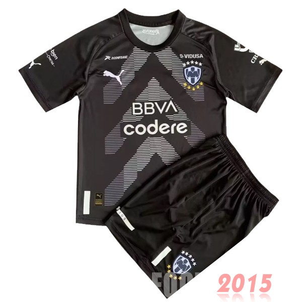 Maillot De Foot Gardien Conjunto De Enfant Monterrey 22/23 Noir