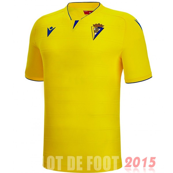 Maillot De Foot Thailande Domicile Maillot Cádiz 22/23 Jaune