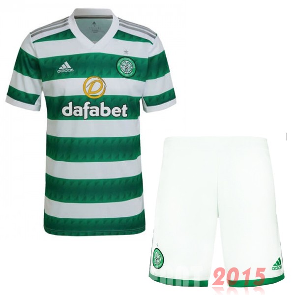 Maillot De Foot Domicile Conjunto De Enfant Celtic 22/23 Vert