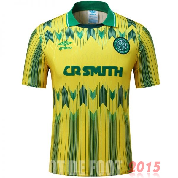 Maillot De Foot Exterieur Maillot Newcastle United Rétro 1989 1991 Jaune
