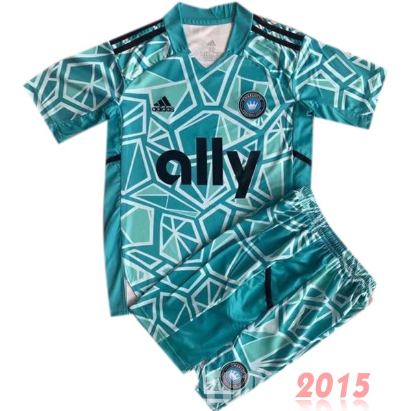 Maillot De Foot Gardien Conjunto De Enfant Charlotte 22/23 Bleu