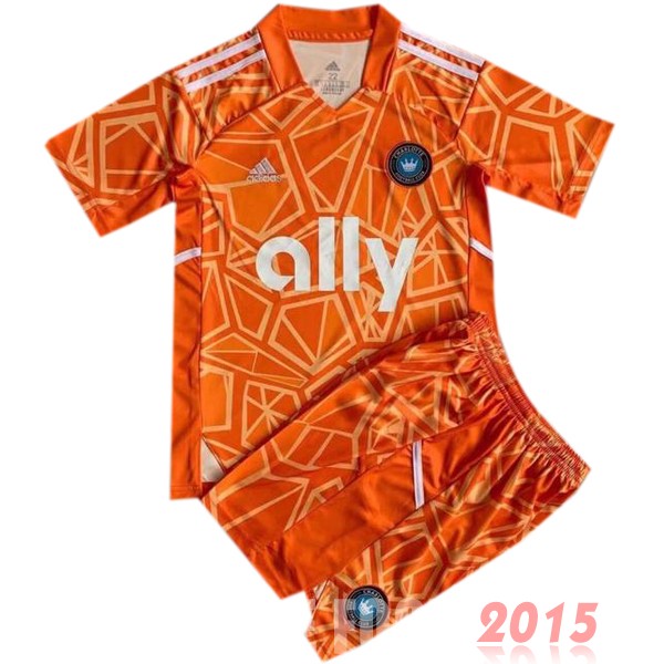 Maillot De Foot Gardien Conjunto De Enfant Charlotte 22/23 Orange