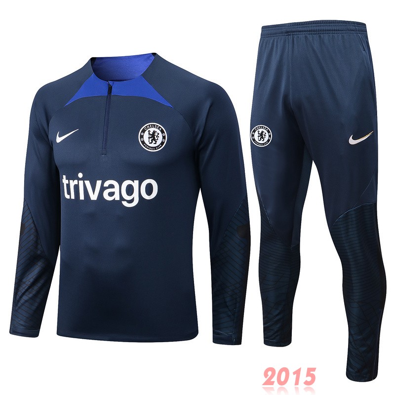 Maillot De Foot Survêtements Chelsea 22/23 Bleu Marine