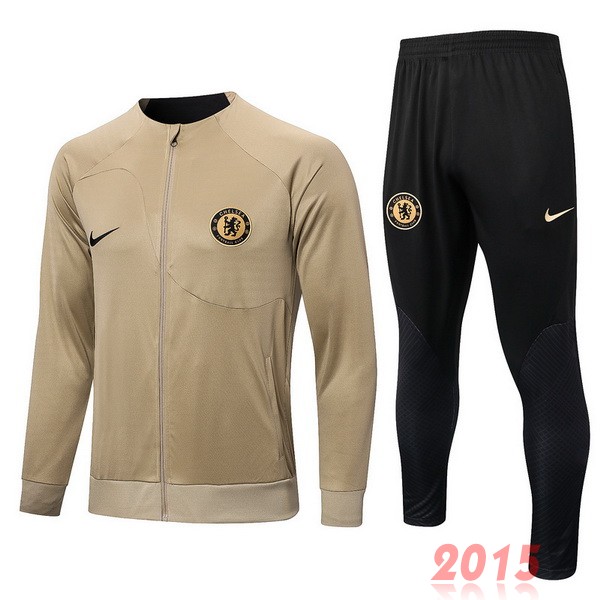 Maillot De Foot Survêtements Chelsea 22/23 Jaune Noir