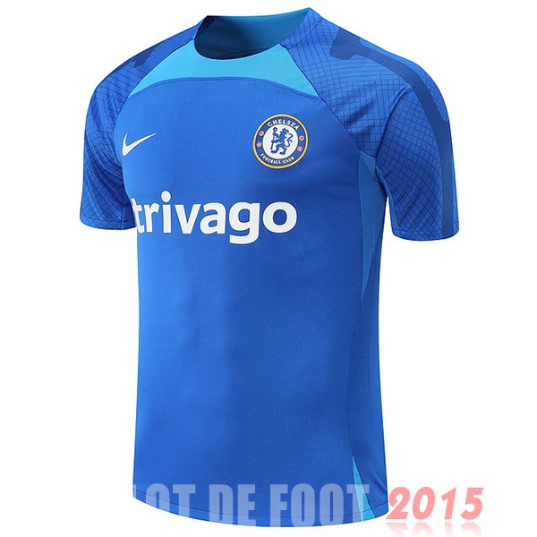 Maillot De Foot Entrainement Chelsea 22/23 Bleu I Blanc