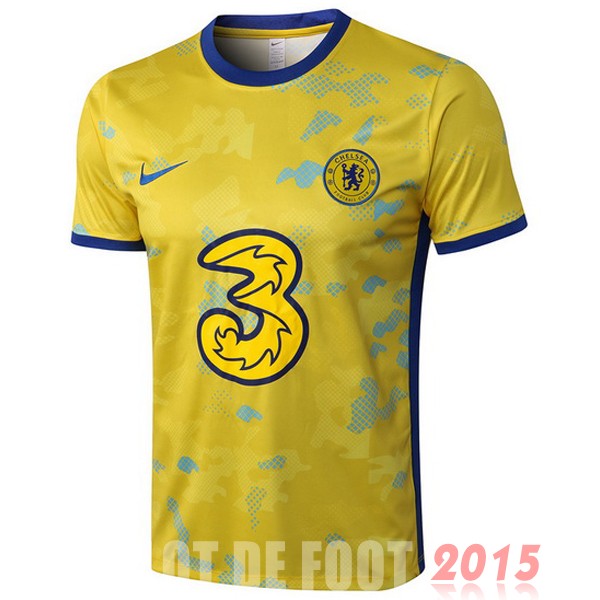 Maillot De Foot Entrainement Chelsea 22/23 I Jaune